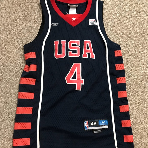 allen iverson team usa jersey